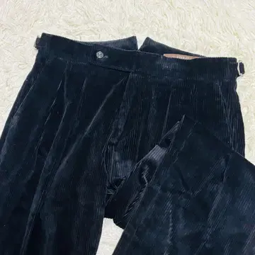 SPIRIT OF BERWICH 코듀로이 팬츠 블랙 슬랙스