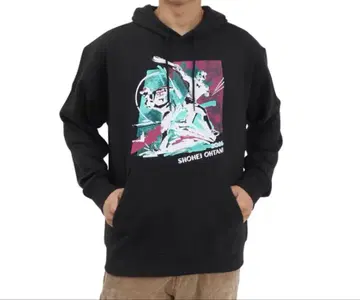 뉴발란스 오타니 쇼헤이 그래픽 후디 MT51736BK