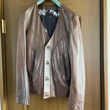 coalblack 가죽 자켓 브라운