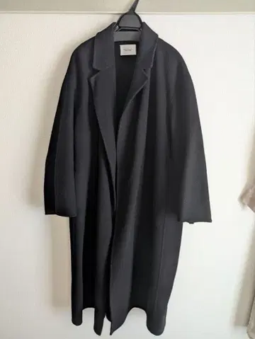 BEAUTY & YOUTH 블랙 롱 코트