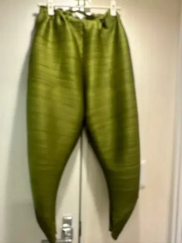 PLEASE 그린 캐주얼 팬츠 사이즈 30