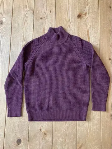 L.L.Bean 모크넥 와플 스웨터