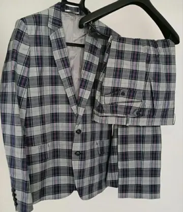 미사용 갈라아벤트 GalaabenD 수트 셋업 체크