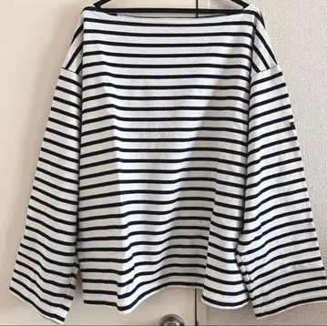 OUTIL TRICOT AAST 바스크 셔츠 보더 긴팔