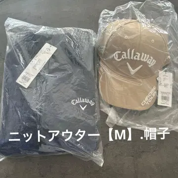 Callaway 니트 아우터, 캡 세트 판매