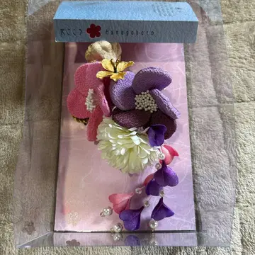 꽃마음 머리 장식 꽃 장식