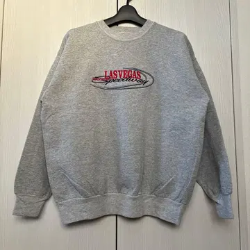 [ 즉시 배송 ] Hanes 헤인즈 맨투맨 트레이닝복 빈티지 그레이 L