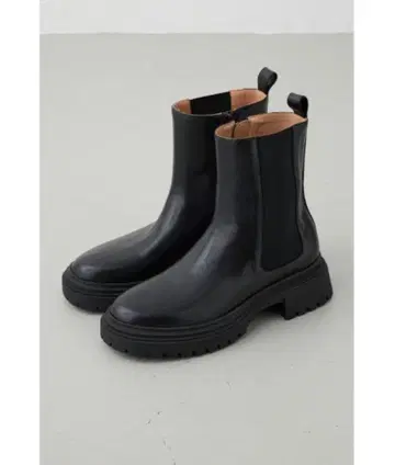 사이드 고어 트랙 밑창 부츠 신발