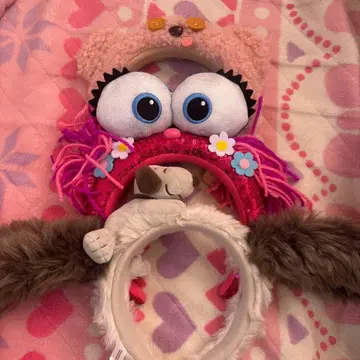 캐릭터 머리띠 3종 세트