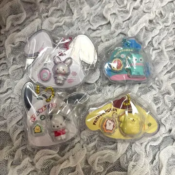 새상품 산리오 캐릭터즈 패키지 참 4개 세트 익명 배송