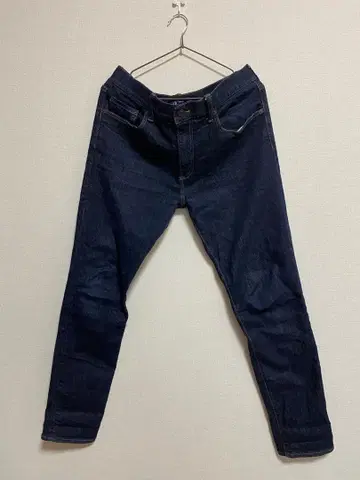 슬림핏 다크 블루 데님 팬츠 GAP 슬림핏 MUJI 스트레이트