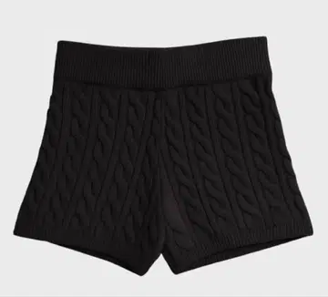 THETOE Leadenhall Pants 니트 숏팬츠 블랙