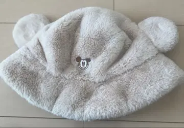 미키마우스 귀 달린 퍼 모자