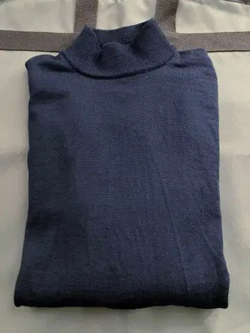 BEAMS F / 빔즈 F 21게이지 모크넥 니트