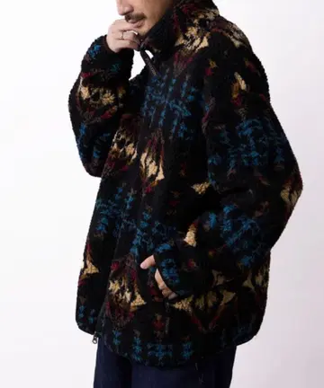 PENDLETON 보아 블루종 vibes로