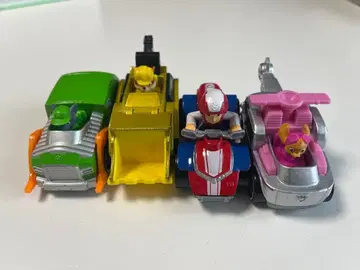 파우 패트롤 비클 4대 세트