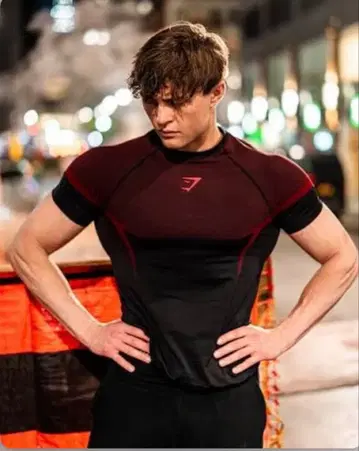 Gymshark 짐샤크 onyx 오닉스 레드