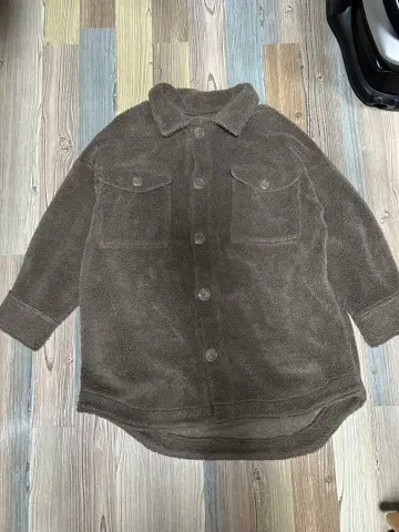 사만사 Mos2 브라운 셔츠 자켓