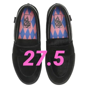 VANS 블랙 슬립온 스니커즈