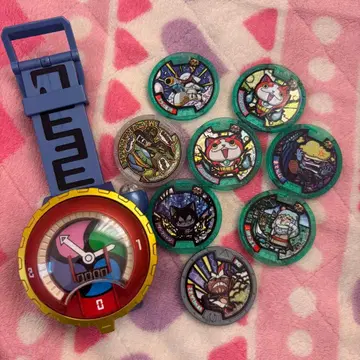 요괴워치 메달과 시계 세트