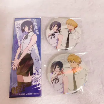 체인소 맨 캔뱃지 묶음 판매 레제 덴지