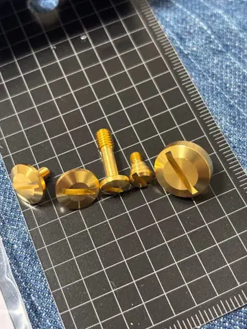 (새상품) 카디널 3 골드 스텐 스크류 5종 세트 #2