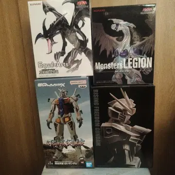 유희왕 건담 피규어 세트