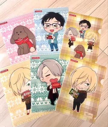 유리!!! on ICE 클리어 파일 6장 세트