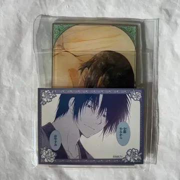 새벽의 연화 만복 가챠 하쿠 아크릴 카드 & 스티커 세트 2