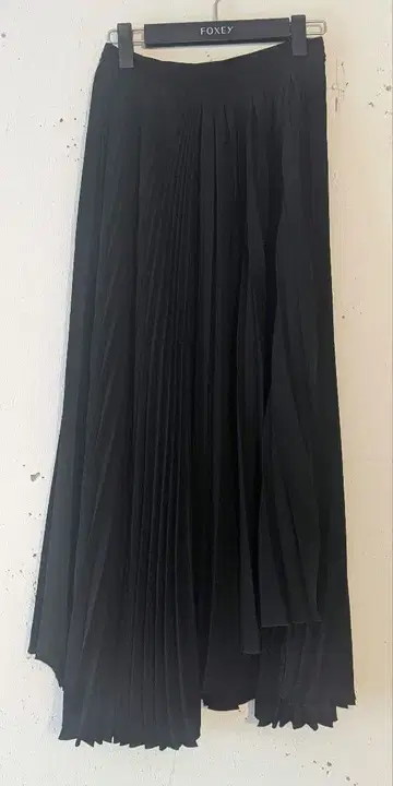 띠어리 Theory 스커트 롱 플리츠 블랙