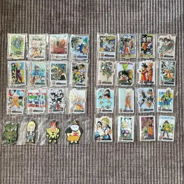 드래곤볼 아크릴 스탠드 세트 30개 이상