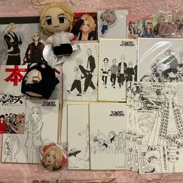 도쿄 리벤저스 사노 만지로 색지 캔뱃지