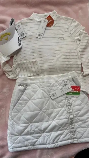 [ 택 포함 새상품 ] Callaway 여성용 골프웨어 L 사이즈 3세트