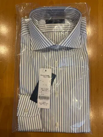 새상품 가마쿠라 셔츠 스트라이프 와이셔츠 39-83