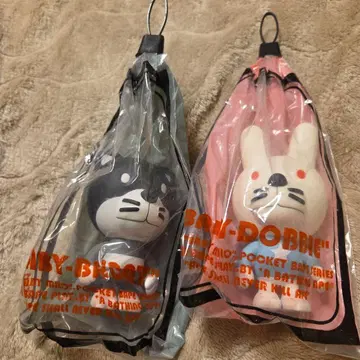 APE 마이로 milo 고양이와 토끼 피규어 세트