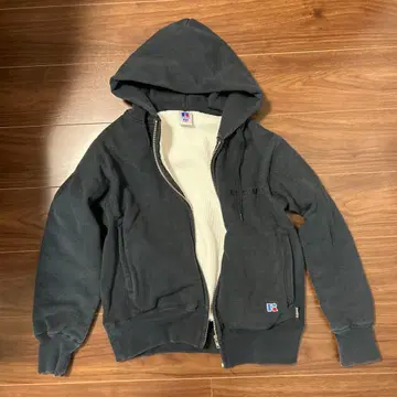 다크 그레이 후드 부착 후드티