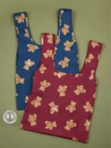 젤라피케 가챠가챠 에코백 젤라또피케 가챠 블루