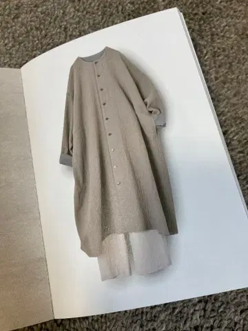 미사용 새상품 2024 겨울 바바구리 울 이중직 코트 요건 레일