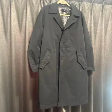 유니클로 +J 스텐카라 코트 블랙 충전솜 오버 사이즈