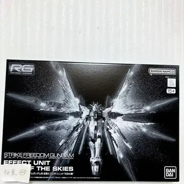 건담 프라모델 rg 스트라이크 프리덤 건담 천공의 날개 이펙트 미조립