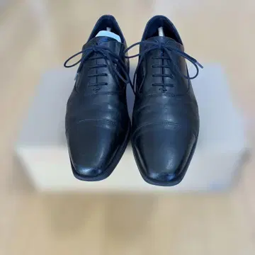 테크시 럭스 블랙 드레스 슈즈 레이스업