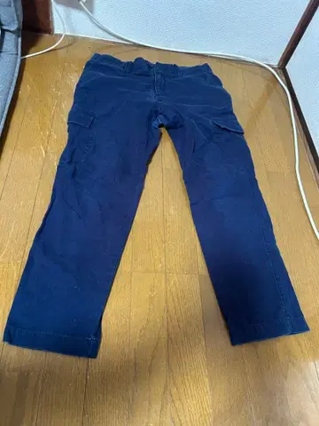 LACOSTE 슬림핏 네이비 팬츠 US 32