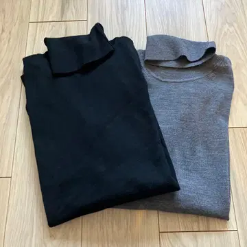 유니클로 메리노울 터틀넥 XL 2aet