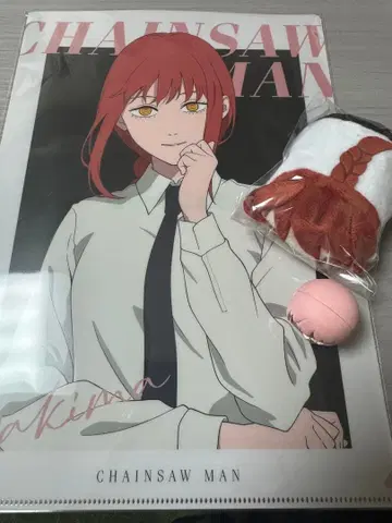 체인소 맨 마키마 클리어 파일 오네무탄 노루캬라 마스코트