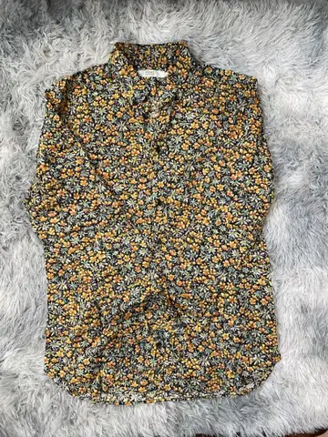 [ 새상품급 ] BEAMS LIGHTS 꽃무늬 셔츠