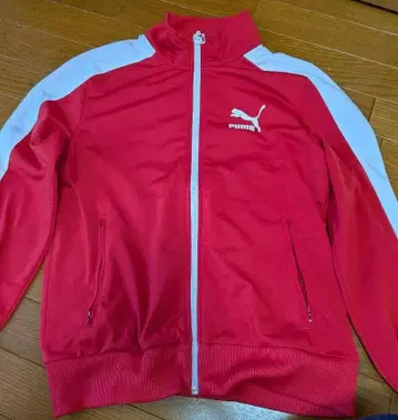 PUMA 트랙 자켓 T7 557904 레드 M
