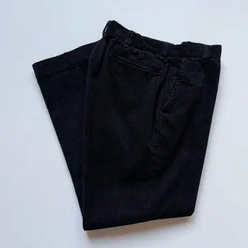 ANATOMICA 아나토미카 코듀로이 슬랙스 팬츠 32 블랙