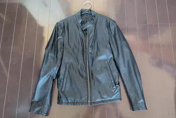 네오 레더 싱글 라이더 자켓 블랙