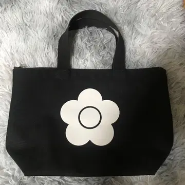 마리콴트 캔버스 라이크 데이지 미니 토트백