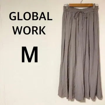 글로벌 워크 가우초 팬츠 [ M ] 폴리에스테르 100% 허리밴딩